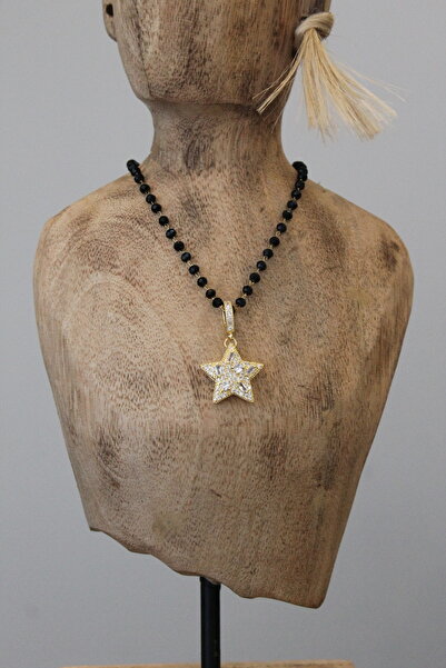 Nenya سلسلة حجر كريستال قلادة نجمة مرصعة بحجر الزركون