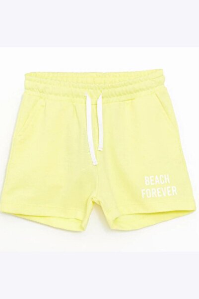 Chandraswear Girl's Shorts Yellow-Laris