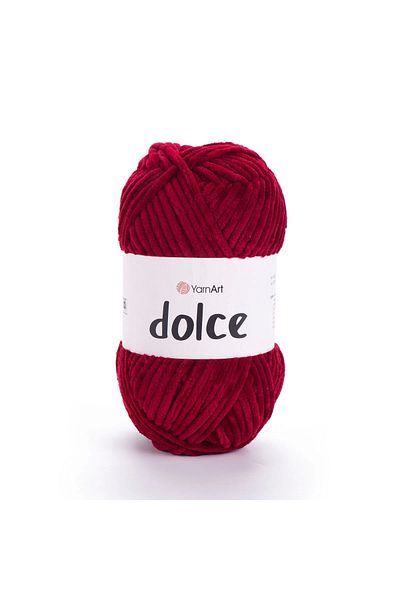 Yarnart Dolce 752 Claret Red Velvet Hand Knitting Thread