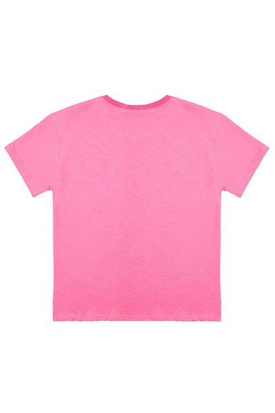 Chandraswear Pink Girl's T-shirt - Printed and Soft