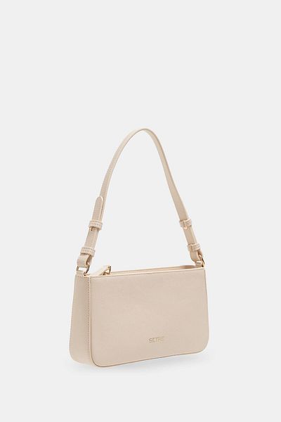Setre Light Beige Belt Detailed Shoulder Bag