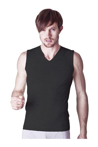 Dono 1235 Ανδρικός αθλητής Lycra V-neck