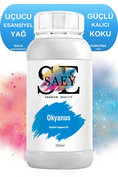 SAEY Okyanus Esansiyel Uçucu Koku Yağ Buhurdanlık Yağı Difüzör Esansı Hobi Es...