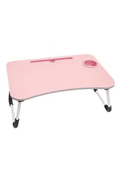 Primo Plus Folding Computer Desk Table Pink