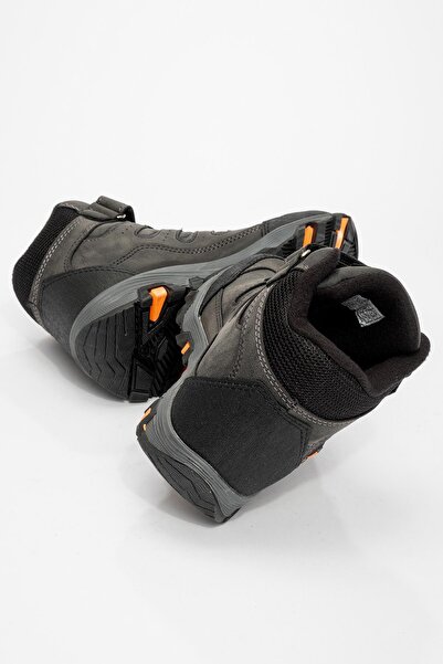 Ccway Чорні дитячі трекінгові черевики - не ковзають і мають липучки