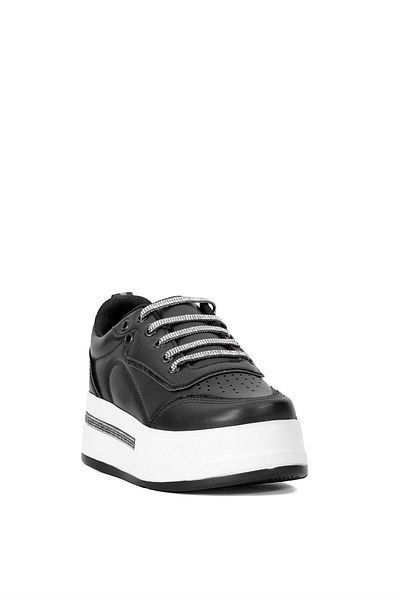Ayakkabı Fuarı Elit YSFLT319C - Tenis clasic alb-negru pentru femei