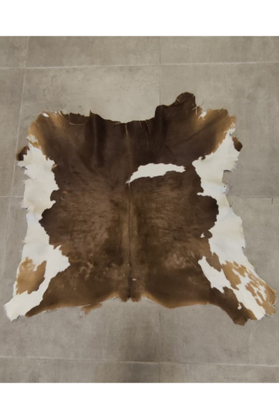 Dericibey Hakiki Kahverengi Renk Süt Danası Postu 100×100 cm STD10005