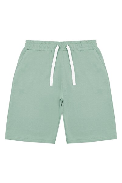 Chandraswear Boy's Green Aspen Shorts and T-Shirt Set