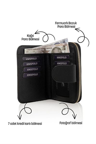Ayakkabı Fuarı Elite Msa007 - Women's Black Wallet