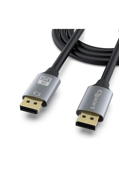 Qport Q-Dp34 3m Displayport 1.4V Cable