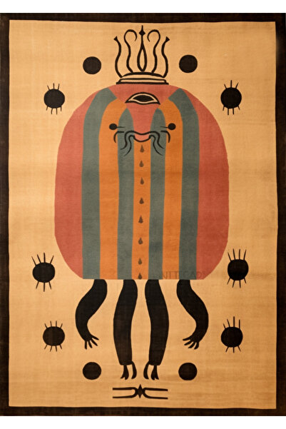 Rugs Modern Halı سجادة ديدو كوليكشن متعددة الألوان بنمط حشرات تجريدية حديثة ل...