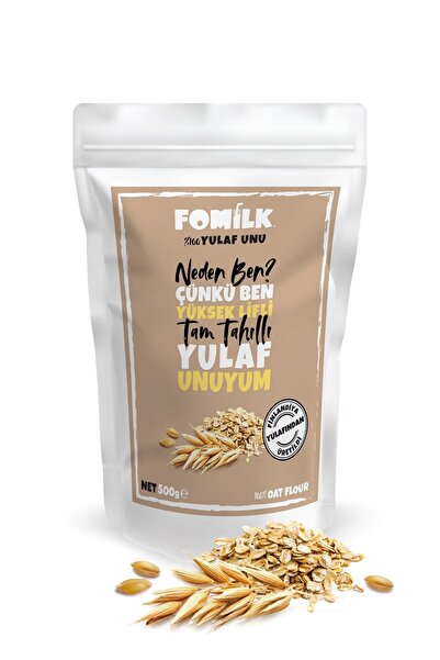 Fomilk %100 Yulaf Unu / 100% Oat Flour - 500g