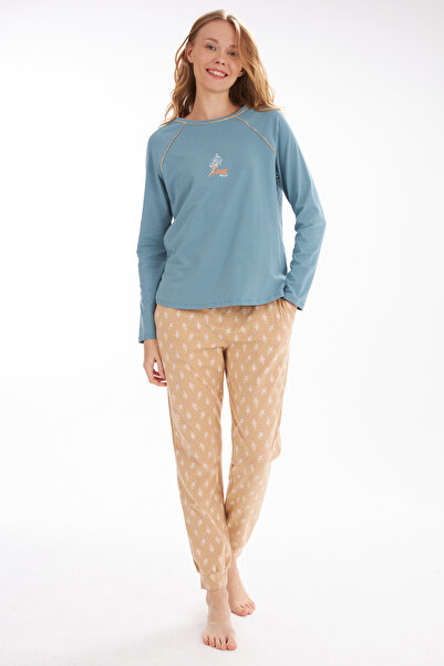 LILIAN Bezvremenski ženski pidžama set