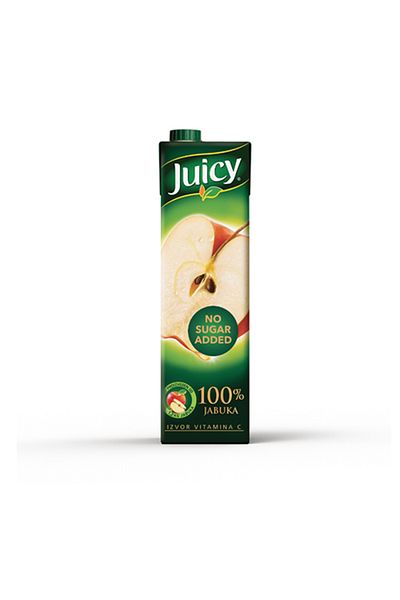 Juicy Apple Juice No Added Sugar 1 Liter (PACK OF 6)