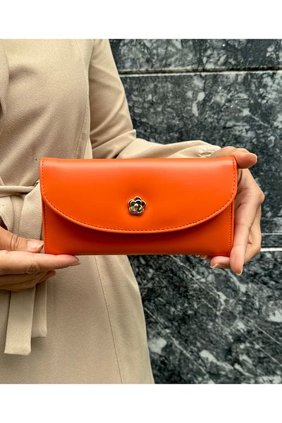 Just Polo Women's Multipart Wallet with Red Wallet