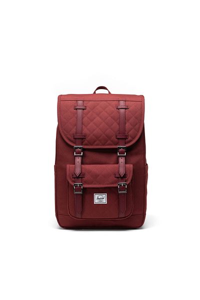 Herschel Supply Co. Herschel Little America - 15/16 Inc Compatible, 21L Cherry Medium Size Computer Backpack