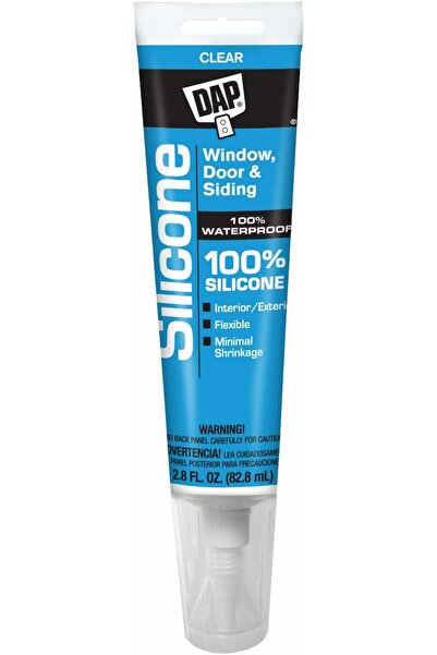 DAP مانع التسرب المصنوع من المطاط السيليكوني الشفاف 2.8 أونصة.