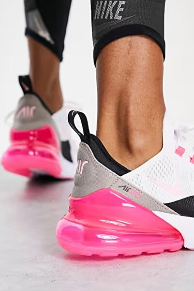 Nike Air Max 270 G. S. White Pink Sneaker Günlük Spor Ayakkabı Beyaz Pembe