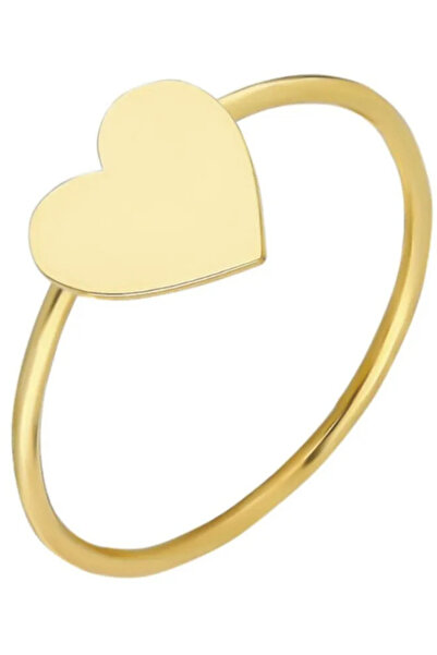 Glorria Altın Kalp Yüzük