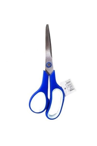 inox Stainless Steel Plastic Handle School Scissors 7.5"