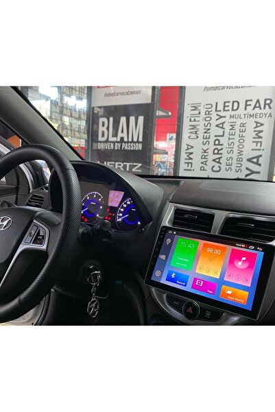 Cadence Hyundai Accent Blue Uyumlu Multimedya 9 Inc Hd IPS Ekran 4GB/64GB Android 13 Kamera