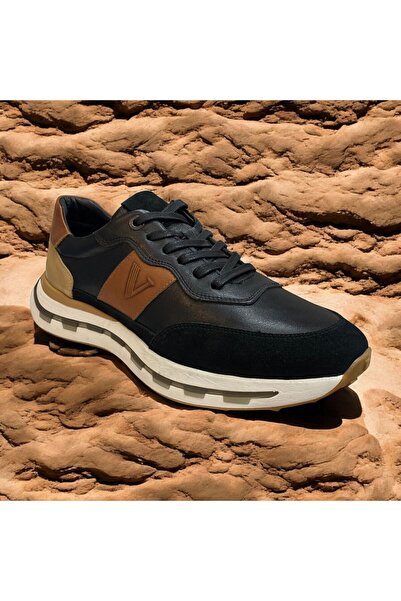 Voyager Чоловічі шкіряні кросівки - з імпортною підошвою, ортопедичне взуття на щодень 6672