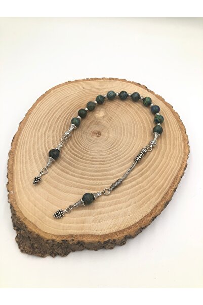 Mariposa Line Azurit Taşı Doğaltaş Zaza Sallamalık Tesbih