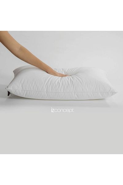 İzgi Concept 4 τεμάχια Nonwonen Pillow EcoTouch 100% Γεμισμένο με σιλικόνη |   Εξαιρετικά μαλακό |   50x70 εκ |   Ηλεκτρική σκούπα / Rollpack