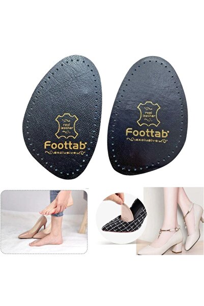 ipekbazaar Siyah Ayakkabı Küçültme Pedi, Deri, Yüksek Topuklu Stiletto Ayakkabı Kaydırmaz Tabanlığı, 1 Çift