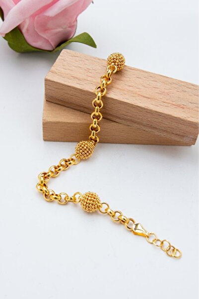 latif kuyumcu 22 Ayar Altın Zincir Dorika Altın Bileklik LKBLK1225