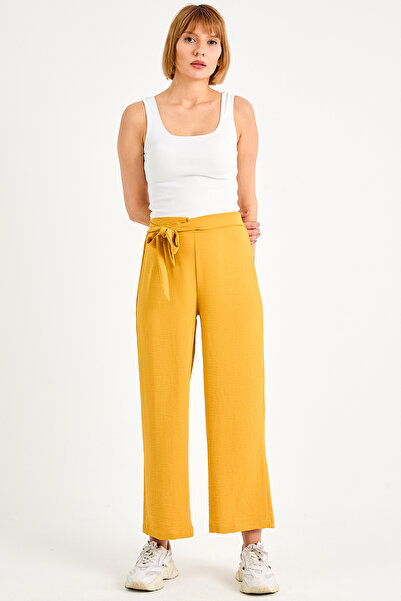 DPARİS Beli Bağlamalı Ayrobin Pantolon
