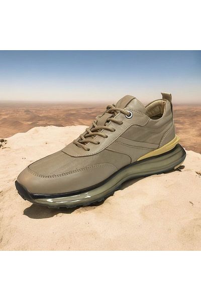 Voyager ΑΝΔΡΙΚΟ ΔΕΡΜΑΤΙΝΟ SNEAKER ΕΙΣΑΓΩΓΗΣ ΣΟΛΑ ΚΑΘΗΜΕΡΙΝΗ ΟΡΘΟΠΕΔΙΚΑ ΜΑΥΡΑ ΜΠΕΖ ΠΑΠΟΥΤΣΙΑ 6948