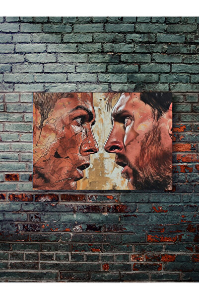 ZNC Cristiano Ronaldo vs Lionel Messi - Spor Posterleri, Takım Posterleri Öze...