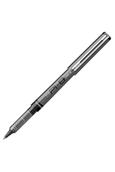 Scrikss قلم رولر قابل لإعادة التعبئة PI8 0.7 ملم أسود