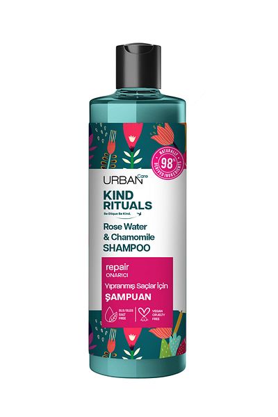 Urban Care Kind Rituals Rose Water Chamomile Shampoo 400 ml