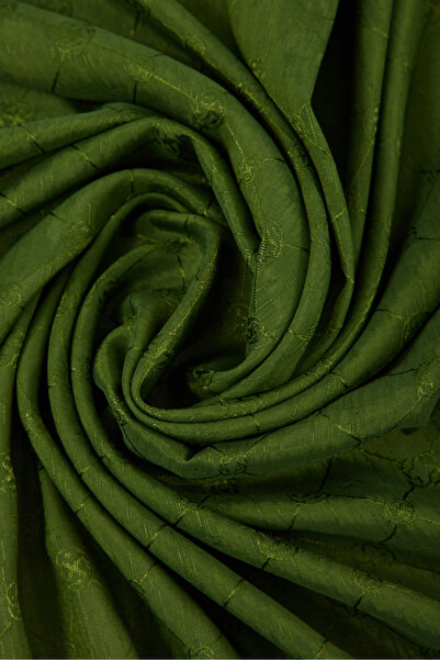 Aker Koyu Yeşil 90x90 Koza Eşarp