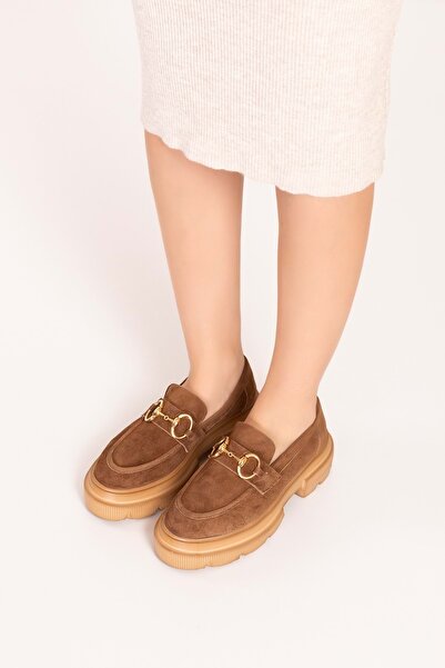 Gondol Hakiki Deri Hafif Taban Tokalı Oxford Ayakkabı Wst.1318