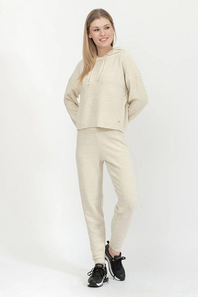Guess Es Ls Reeda Lurex Boucle Hoodi Γυναικεία φούτερ με κουκούλαw1rr17z2xw0