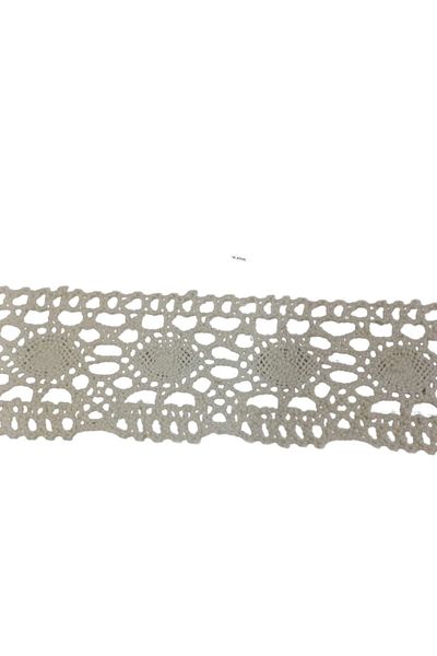 P Parla Cream Colored 1 Meter Kopanaki Lace - 5 cm Almond Model