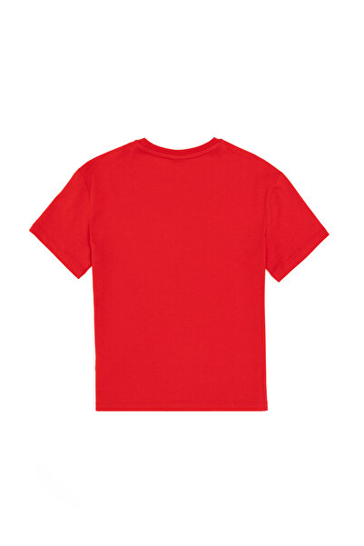 U.S. Polo Assn. Erkek Çocuk Kırmızı Basic Tişört 50295447-VR030