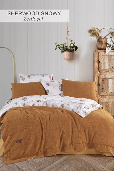 İyi Geceler İstanbul Sherwood Snowy Double Bedspread Set