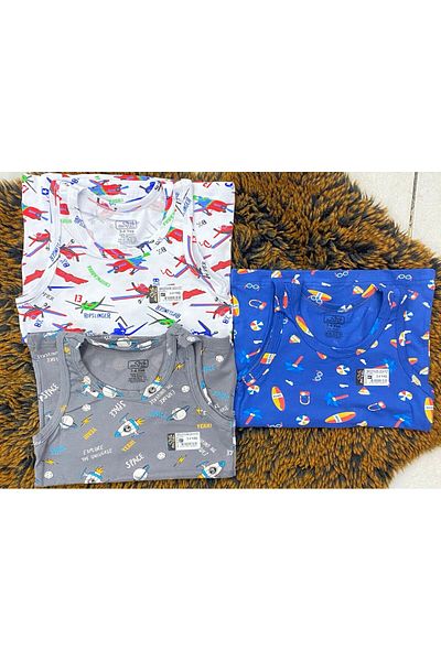DUBAİ ÇOCUK 3-Piece Patterned Boys' Athlete
