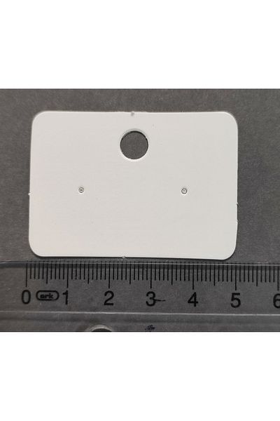 Takıtakaksesuar 400 Pcs Jewelry Earring Cards in Paper American Bristol 350 Gr