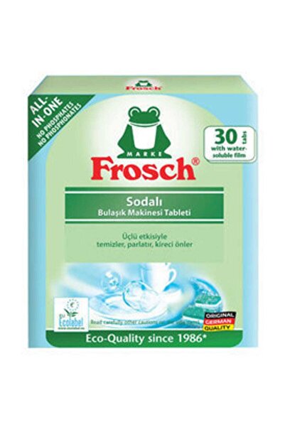 Frosch Sodalı Bulaşık Makinesi Tableti 30 Tablet Fosfatsız