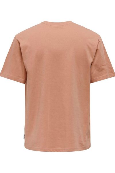Only & Sons ONSFRED LIFE - RLX SS Μπλουζάκι Noos Πορτοκαλί