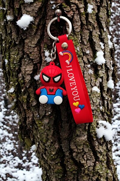 Lynare Breloc și geantă din silicon 3D Spider-Man Spider-Man AccesoriuI