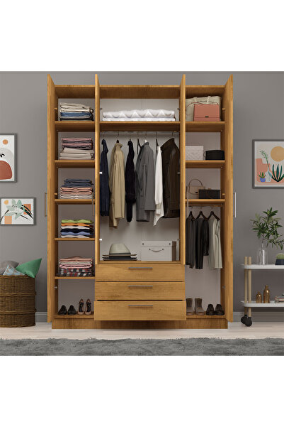 asratrend 4 Kapaklı Gardırop 160cm