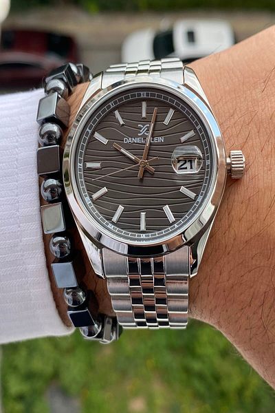 Daniel Klein Steel Cord Premium Men's Wrist Watch