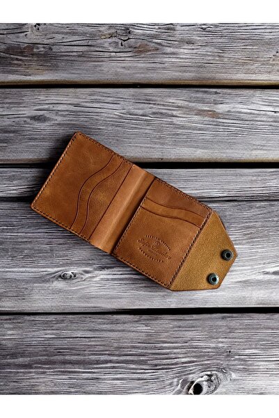 Kalkan deri All Handmade Genuine Leather Wallet - Elegant and Stylish Design