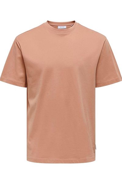Only & Sons ONSFRED LIFE - RLX SS Μπλουζάκι Noos Πορτοκαλί